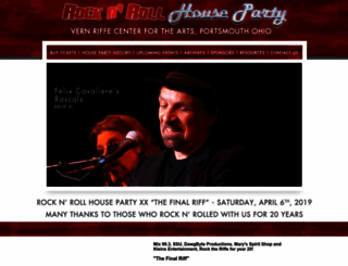rocknrollhouseparty.com screenshot