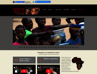 rockofafrica.org screenshot
