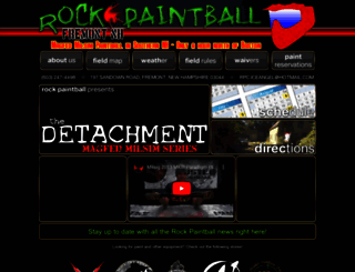 rockpaintball.com screenshot
