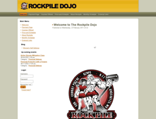 rockpiledojo.com screenshot