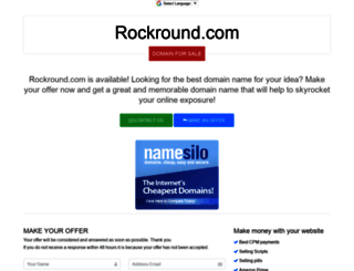 rockround.com screenshot