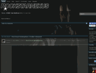 rockstarnexus.com screenshot