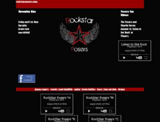 rockstarposers.com screenshot