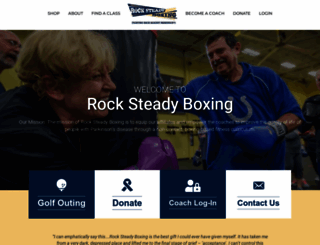 rocksteadyboxing.org screenshot