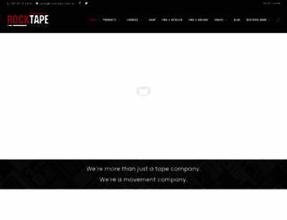 rocktape.com.au screenshot
