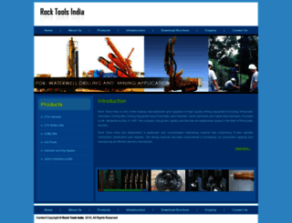 rocktoolsindia.com screenshot