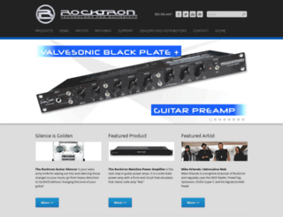 rocktron.com screenshot