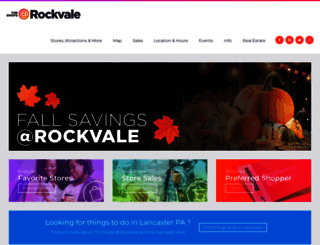 rockvaleoutletslancaster.com screenshot
