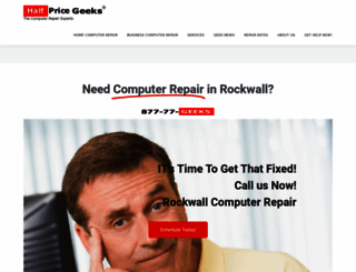 rockwall-computer.com screenshot