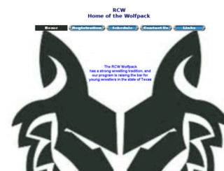 rockwallcountywrestling.com screenshot