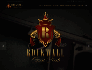 rockwallgunclub.com screenshot