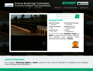 rockwayweighbridges.com screenshot