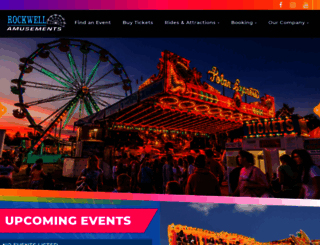 rockwellamusements.com screenshot