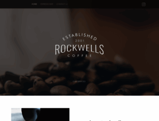 rockwellscoffee.com screenshot