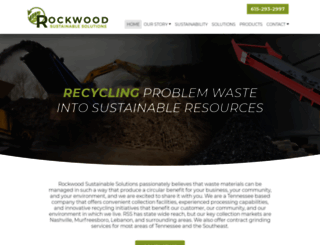 rockwoodrecycling.com screenshot