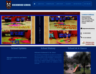 rockwoodschool.org screenshot