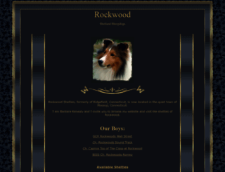 rockwoodshelties.com screenshot