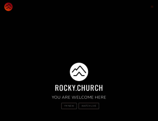 rocky.church screenshot