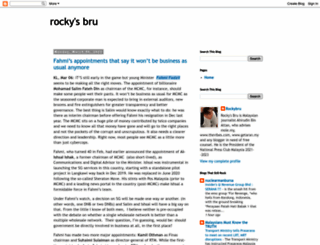 rockybru.com.my screenshot