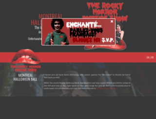 rockyhorrormontreal.com screenshot