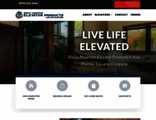 rockymountainelevatorproducts.com screenshot