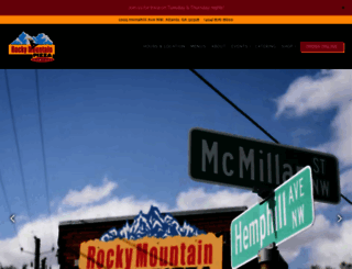 rockymountainpizza.com screenshot