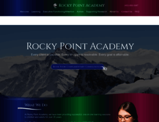 rockypointacademy.com screenshot