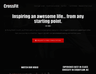 rockypointcrossfit.ca screenshot