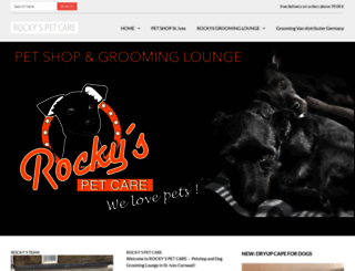 rockys-pet-care.com screenshot