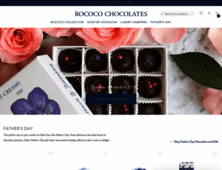 rococochocolates.com screenshot