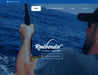 rodbenderfishingcharters-staugustine.com screenshot