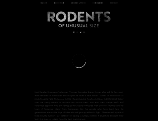 rodentsofunusualsize.tv screenshot