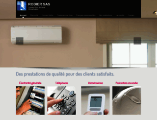 rodier-sas.fr screenshot