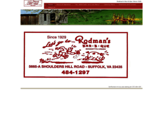 rodmansbarbq.com screenshot