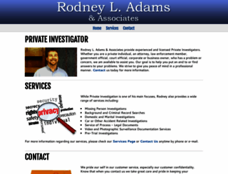 rodneyladams.com screenshot