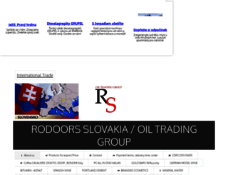 rodoorsslovakia.mypage.cz screenshot