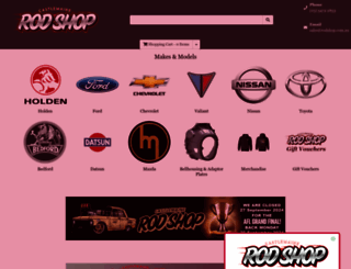 rodshop.com.au screenshot