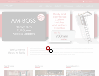 rodsnrails.com.au screenshot