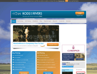 rodsonrivers.com screenshot
