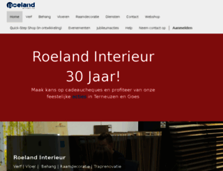 roeland-interieur.nl screenshot