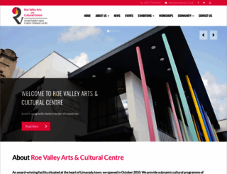 roevalleyarts.com screenshot