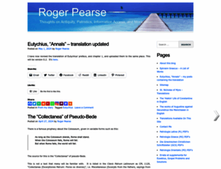 roger-pearse.com screenshot