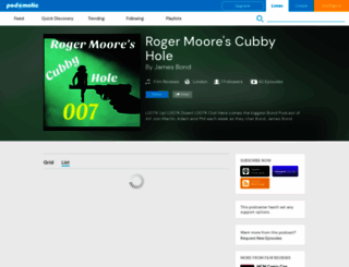 rogermoorescubbyhole.podomatic.com screenshot