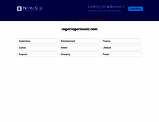 rogerrogermusic.com screenshot