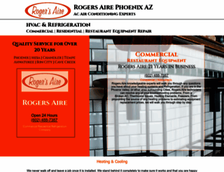 rogersaire.com screenshot