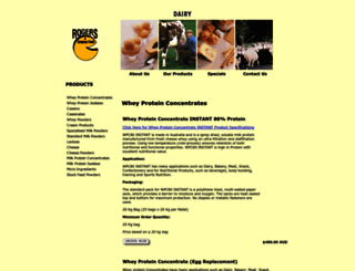 rogersfoods.com.au screenshot