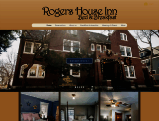 rogershouseinn.com screenshot