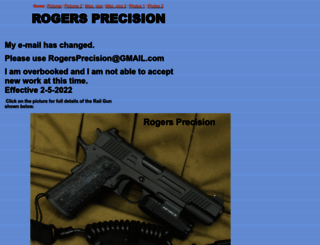rogersprecision.com screenshot
