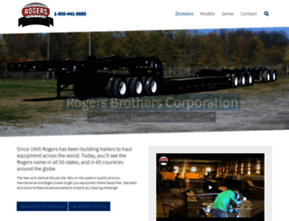rogerstrailers.com screenshot