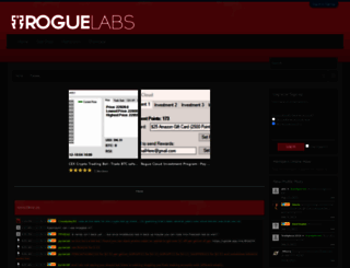 rogue-labs.net screenshot